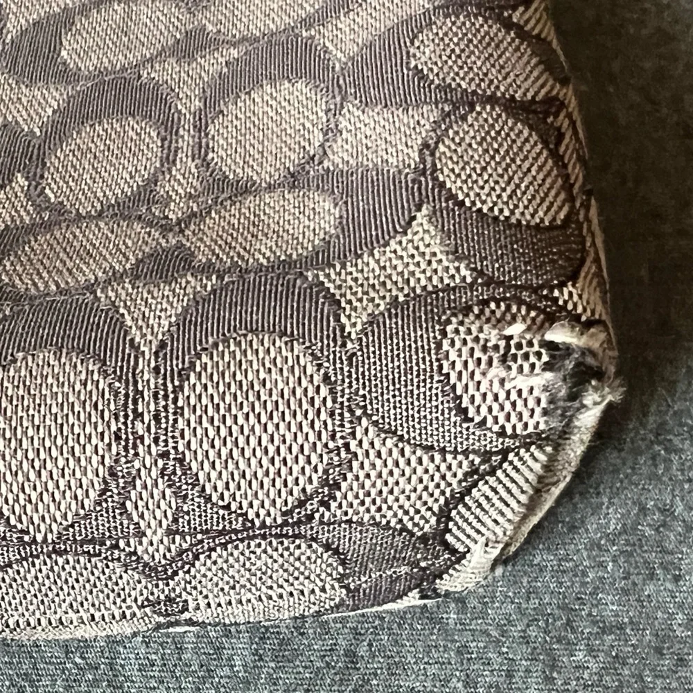 Coach Black and Gray Men's Crossbody Bag - Picture 6 of 7